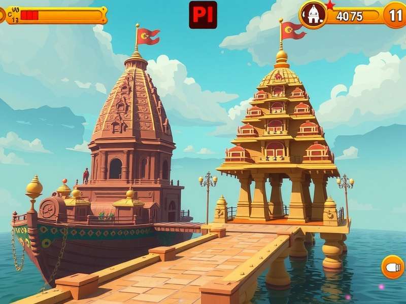 Temple Run Game Mixtape gameplay screenshot