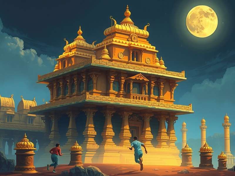 Temple Run 605 गेमप्ले स्क्रीनशॉट