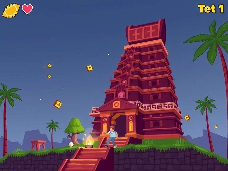 Temple Run 1 Gameplay with Music Elements