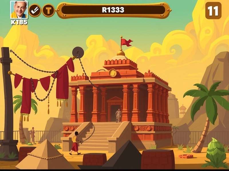 Temple Run Challenge Platabush Animation गेमप्ले