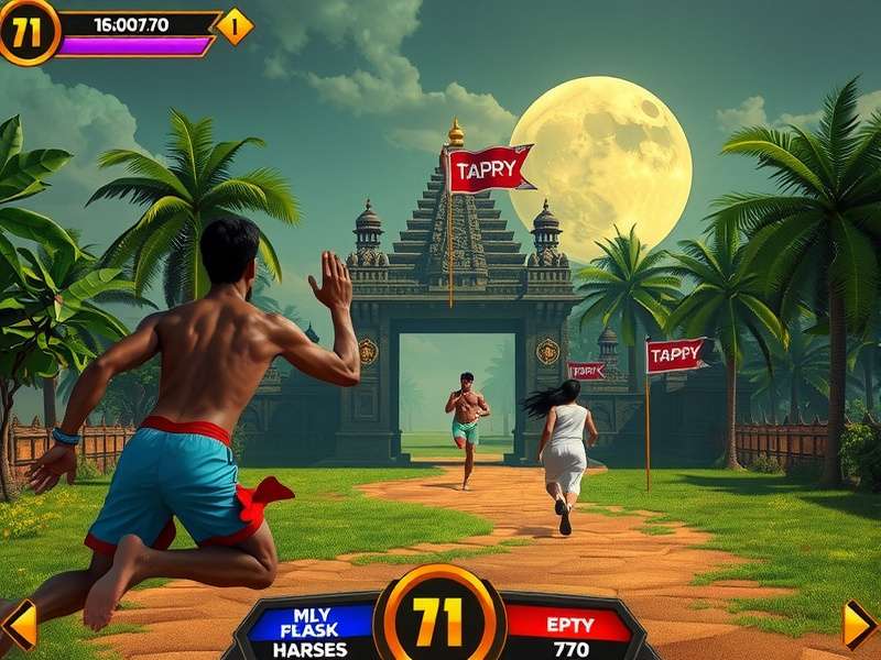 Temple Run Snokido gameplay screenshot