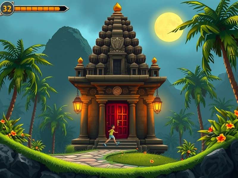 Temple Run 2 jungle environment