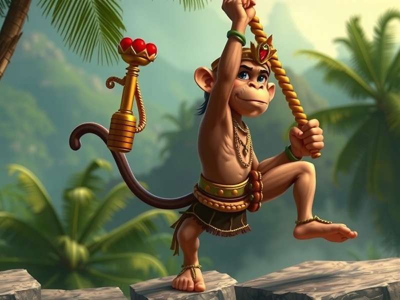 Temple Run Man Sound Monkey gameplay screenshot