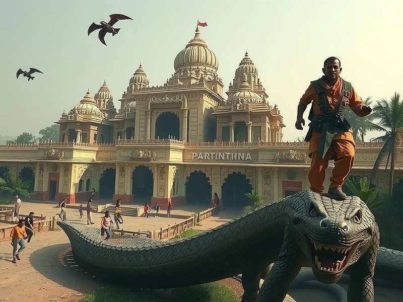 Temple Run Snake गेमप्ले स्क्रीनशॉट