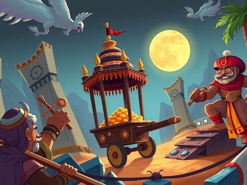 Temple Run Mine Cart Gameplay
