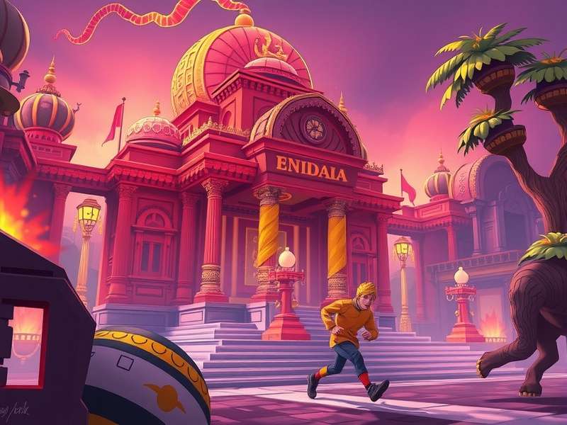 Temple Run Botslab G980H गेमप्ले स्क्रीनशॉट