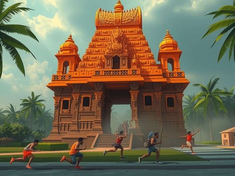 Temple Run 2014 Gameplay Screenshot