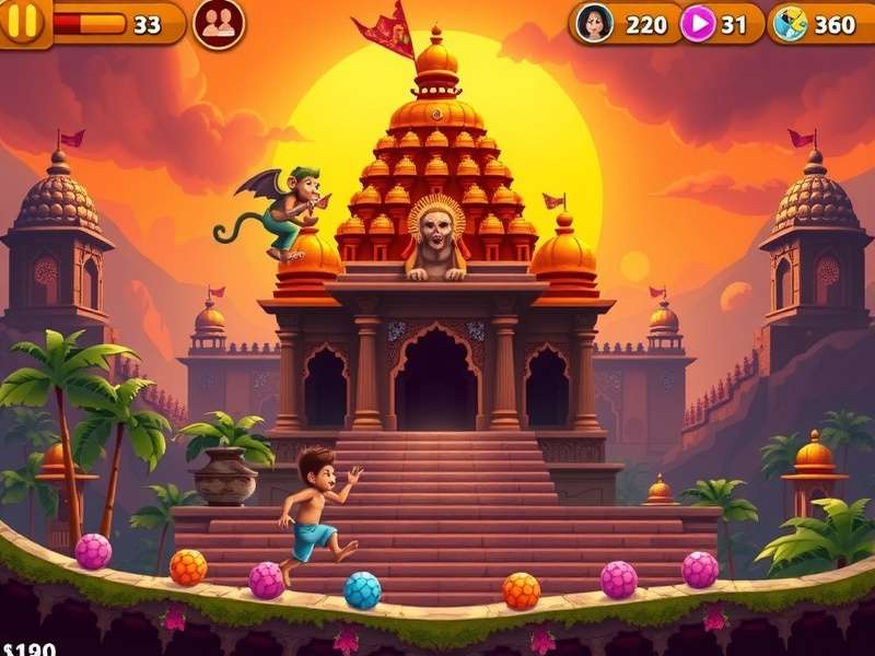 Temple Run 2 बंदरों और जन्मदिन इवेंट