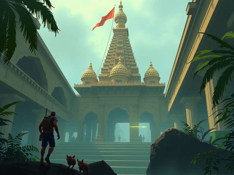 Temple Run Gameplay Screenshot