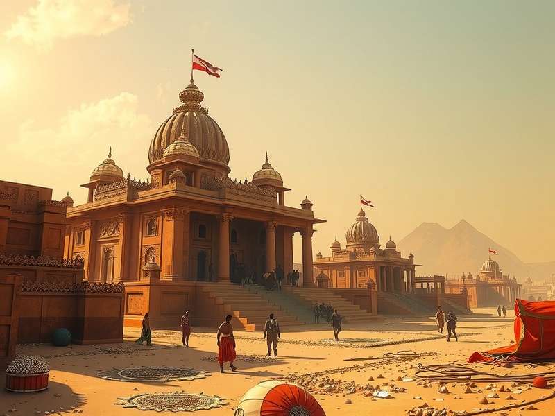 Temple Run in Real Life Blazing Sands gameplay screenshot