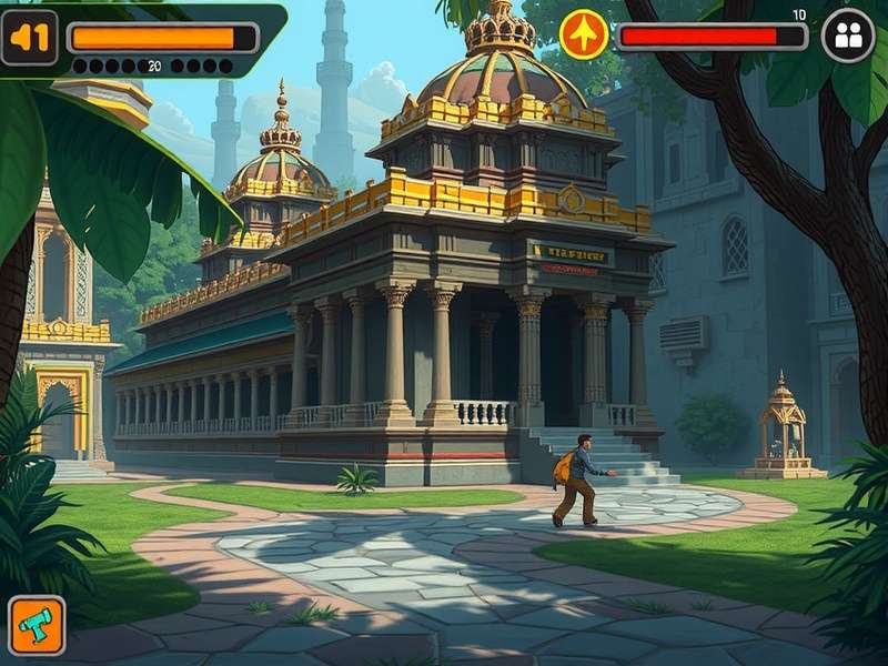 Temple Run 1.6.1 Mod Gameplay Screenshot