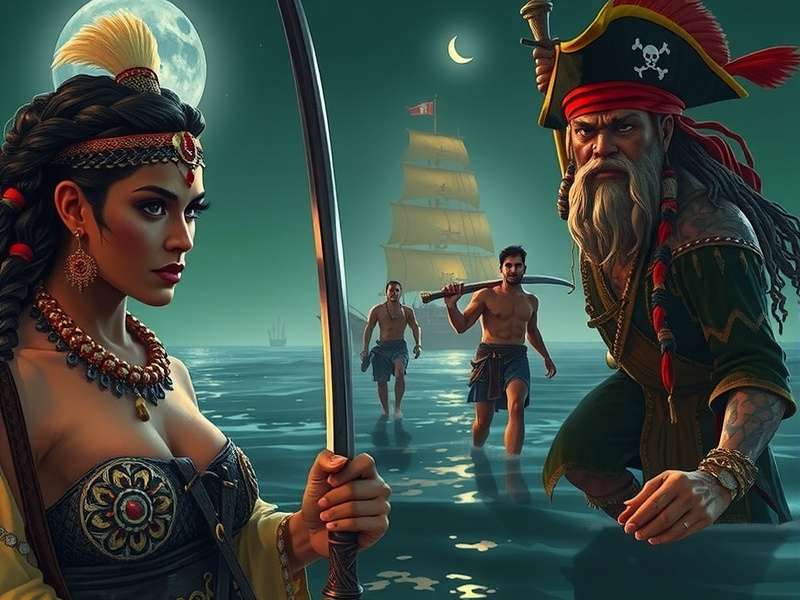 Temple Run Pirate Gameplay Screenshot