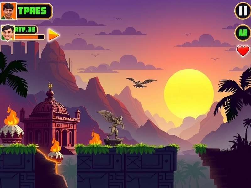 Temple Run IO Games Multiplayer gameplay screenshot
