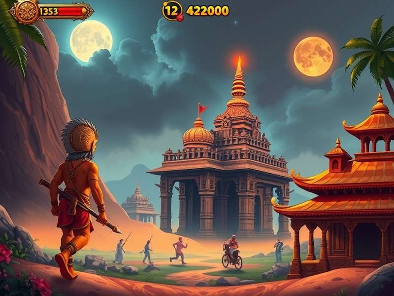 Temple Run Old Game स्क्रीनशॉट
