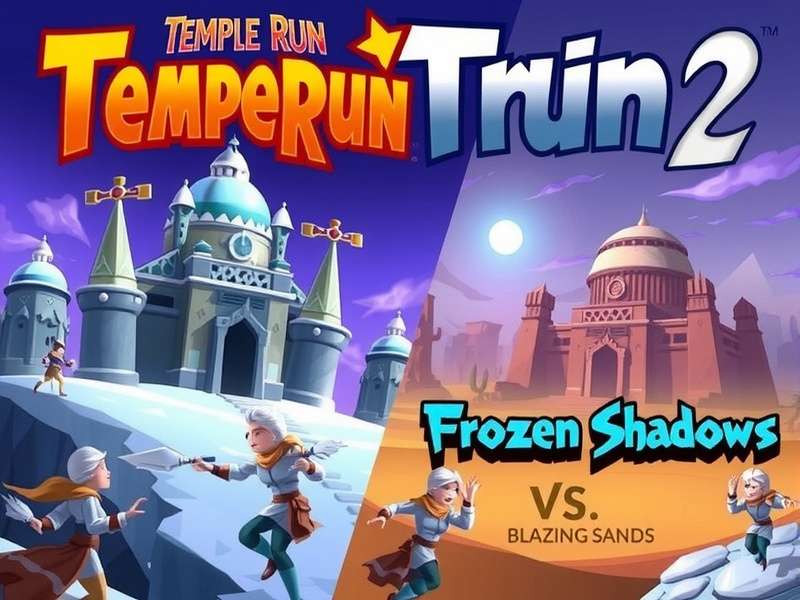 Temple Run 2 तीनों वर्जन की तस्वीर