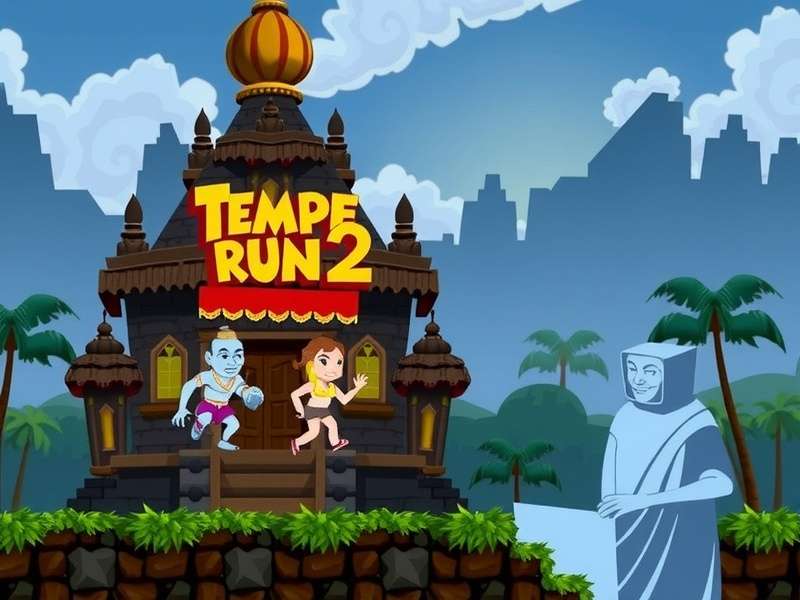 Temple Run 2 glitch demonstration