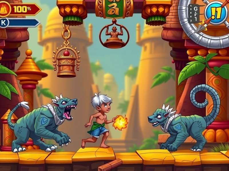 Temple Run 2÷1 000 गेमप्ले स्क्रीनशॉट