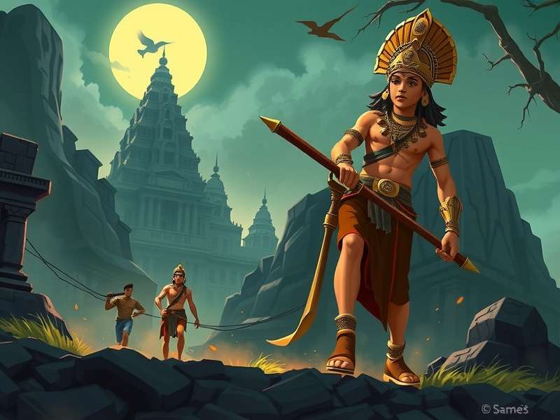 Temple Run Game Playthrough Screenshot