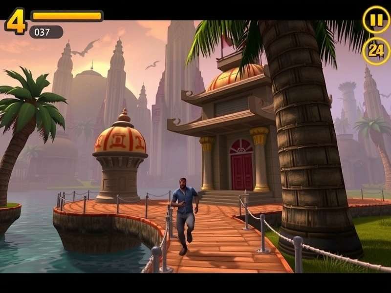 Temple Run 2011 Gameplay Screenshot