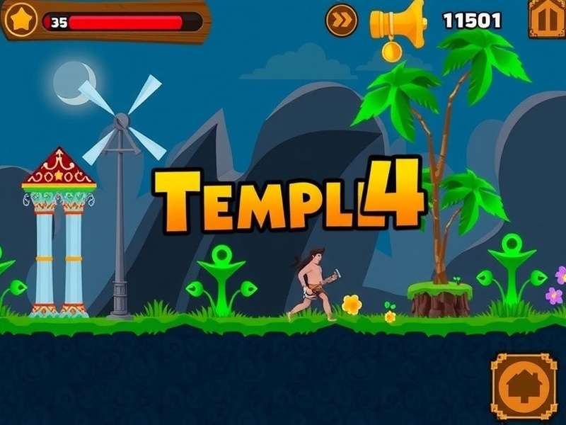 Temple Run 4 Gameplay Screenshot