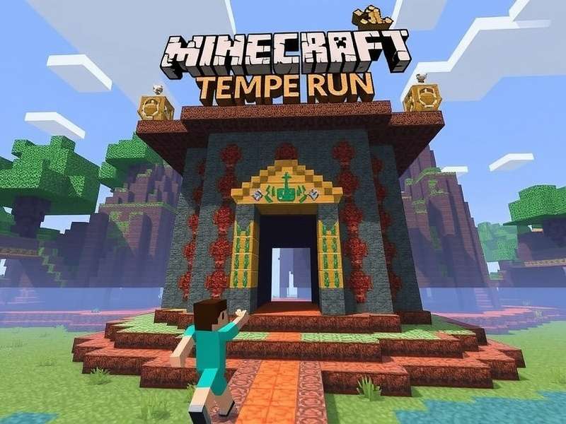 Temple Run और Minecraft गेम मैकेनिक्स comparison