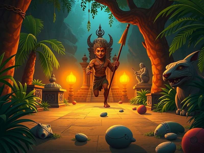 टेम्पल रन जंगल कैरेक्टर - जंगल विच डॉक्टर