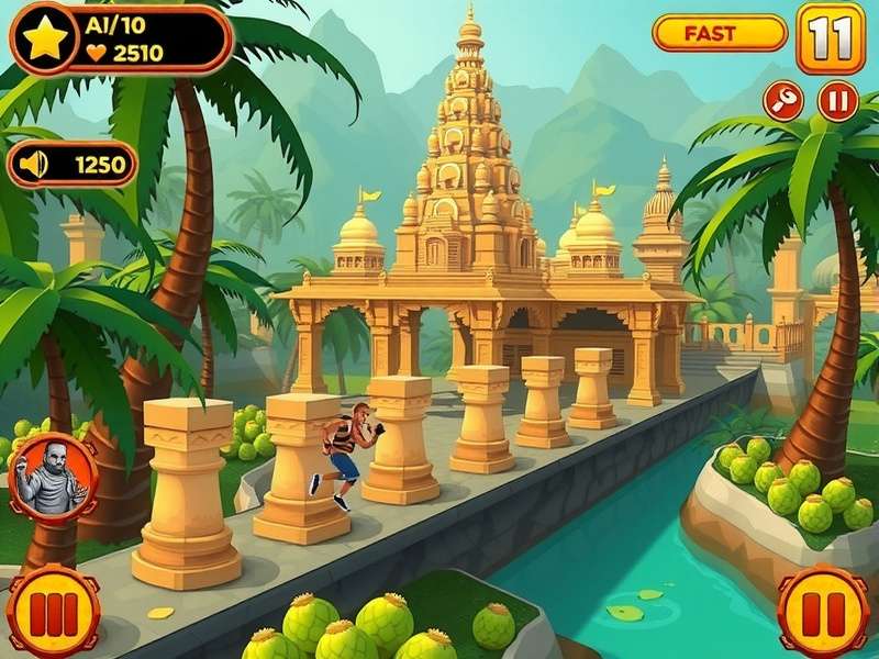 Temple Run Gameplay Screenshot