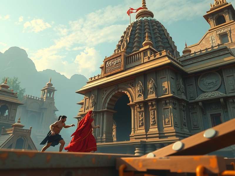Temple Run एनिमेशन पोज़ रेफरेंस