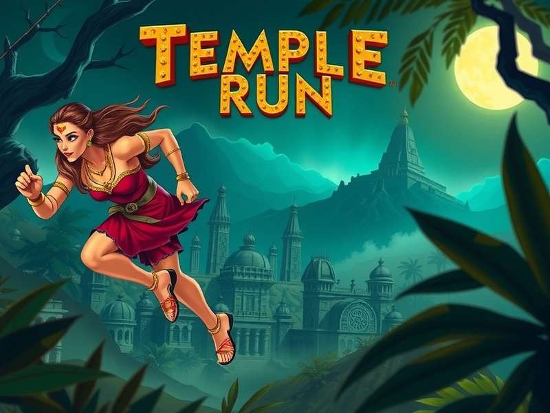 Temple Run Scrabble Gameplay