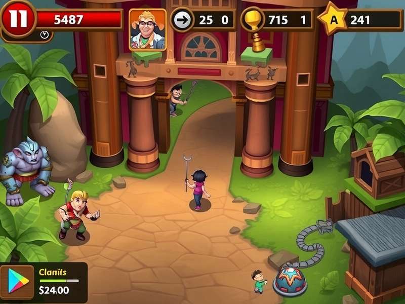 Temple Run Legends Game Screenshot