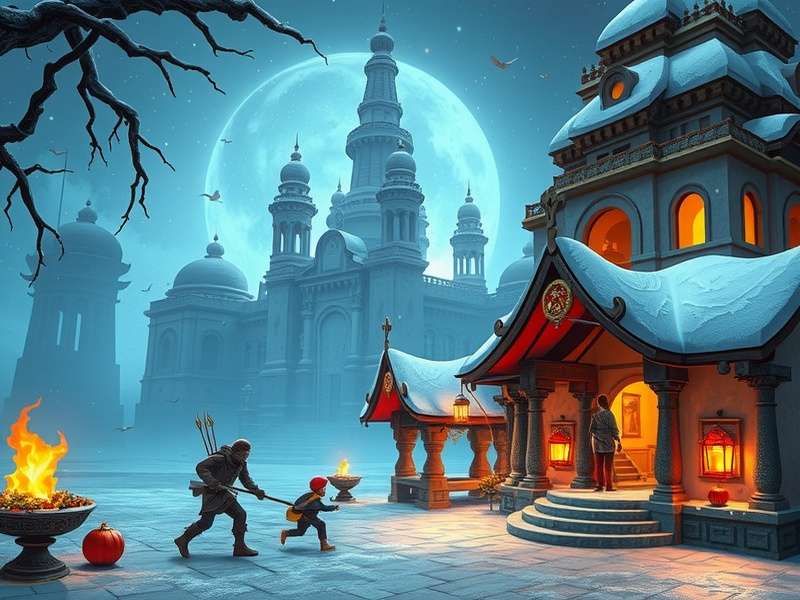 Temple Run 2 Frozen Shadows Christmas गेमप्ले