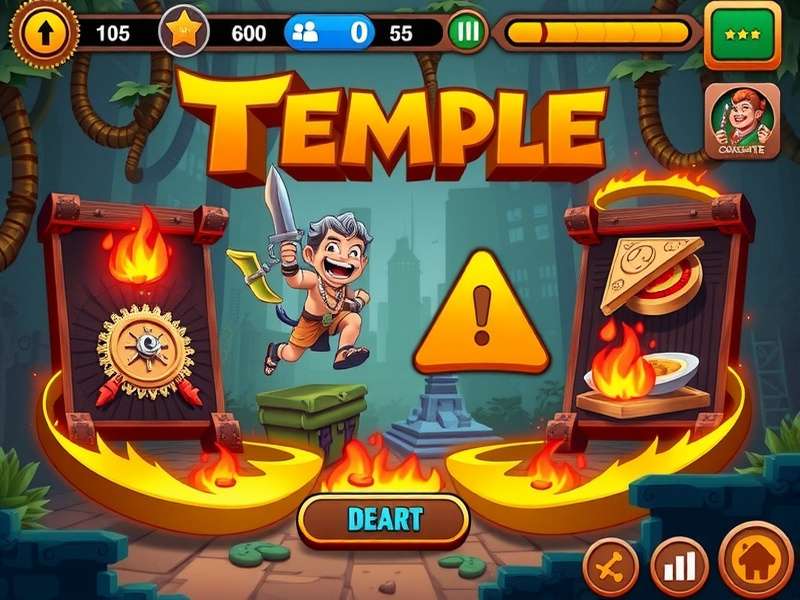Temple Run Gameplay Screenshot