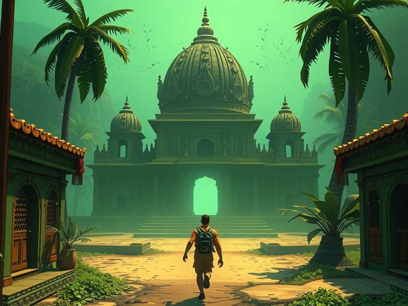 Temple Run Green Screen Gameplay