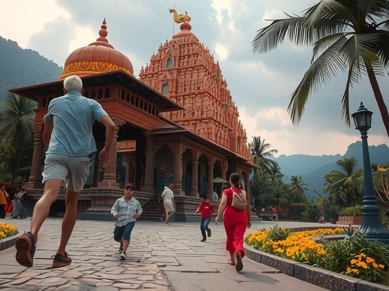 Temple Run Real Life Locations - Ancient Temple Adventure