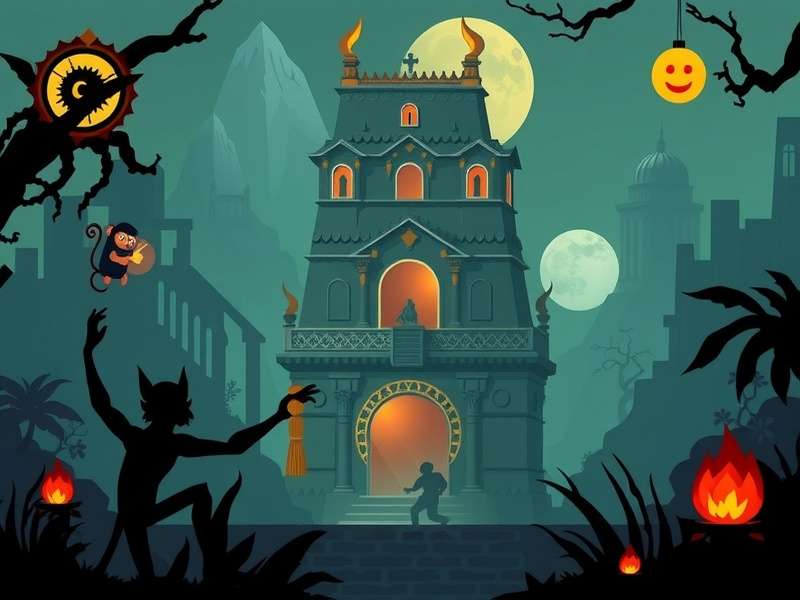 Temple Run Demon Monkeys gameplay screenshot