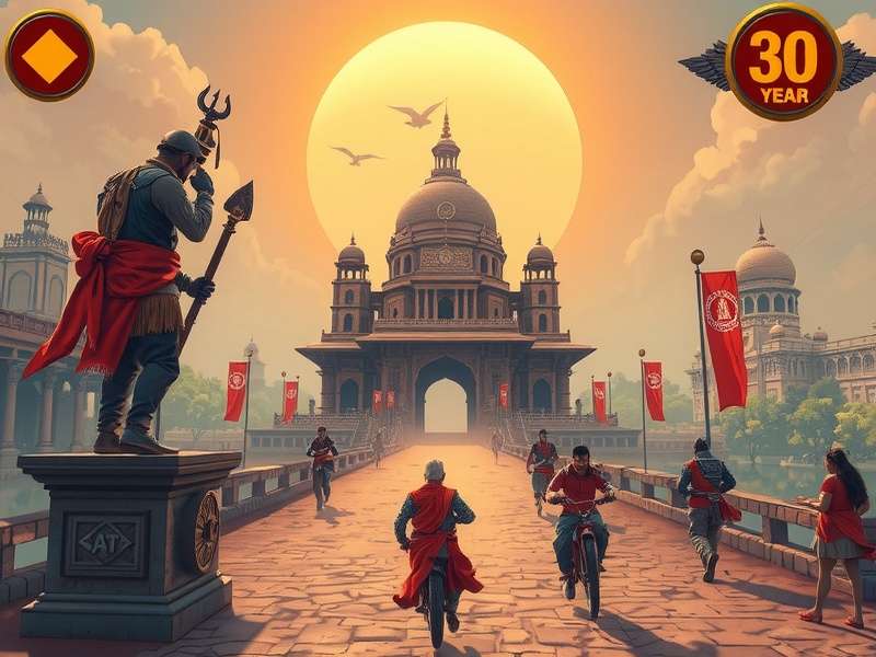 Temple Run 360 Degree Security