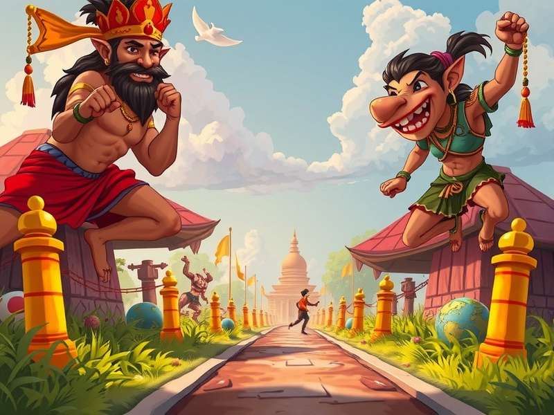 Temple Run App Store Interface