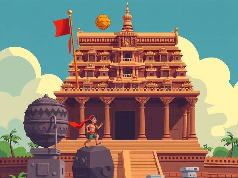 Temple Run Google Game Screenshot