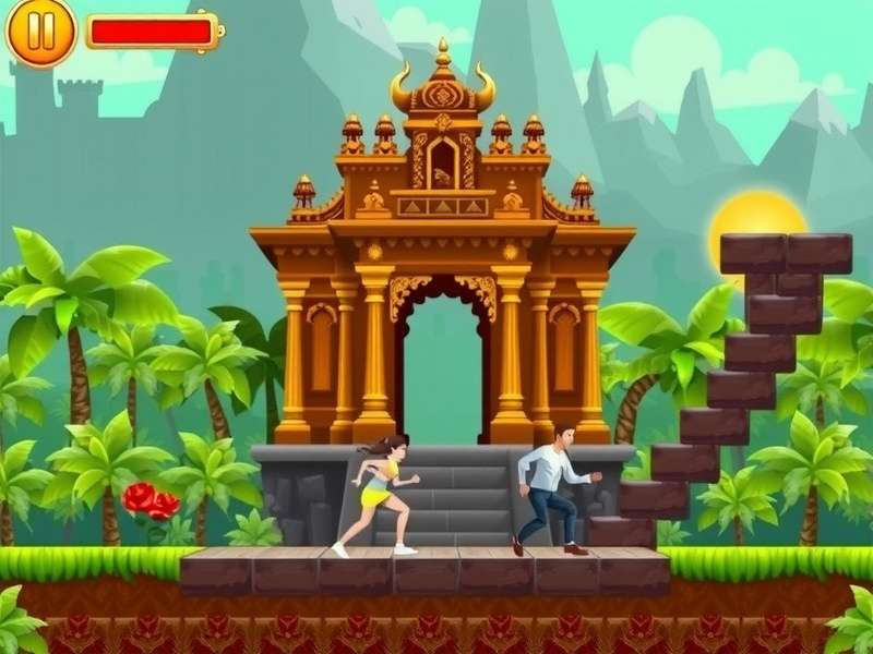 Temple Run 2 Unblocked Gameplay Screenshot