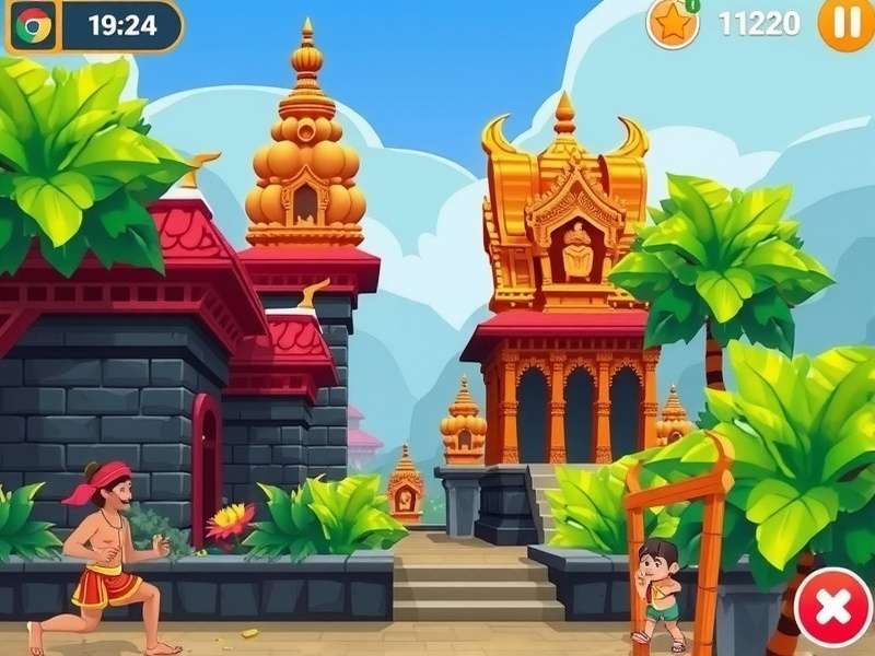 Temple Run Google Games Poki