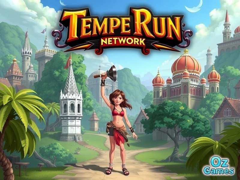 Temple Run Oz Games Network gameplay screenshot