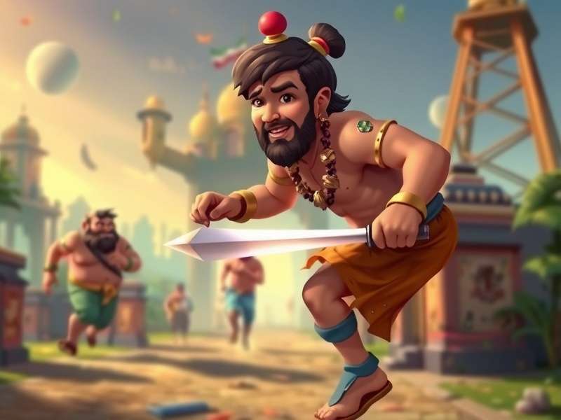 Temple Run Character Image Creator Interface