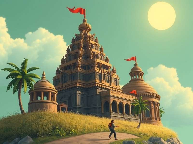 Temple Run Botslander gameplay screenshot