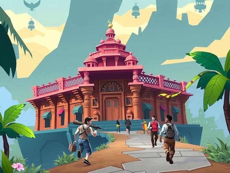 Temple Run VR गेमप्ले स्क्रीनशॉट