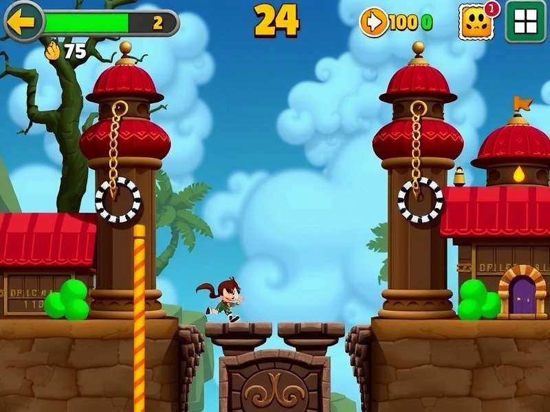 Temple Run iPhone Gameplay Screenshot