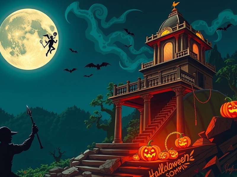 Temple Run 2 Spooky Summit Halloween Event