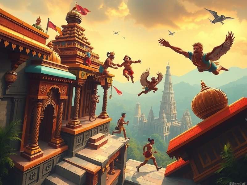 Temple Run 2 Toyland गेमप्ले