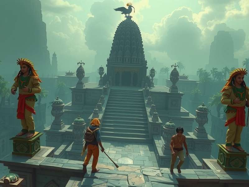 Temple Run Game Ending Scene