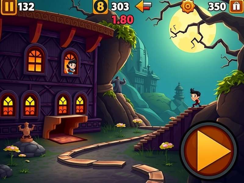 Temple Run 2 Spooky Ridge Gameplay