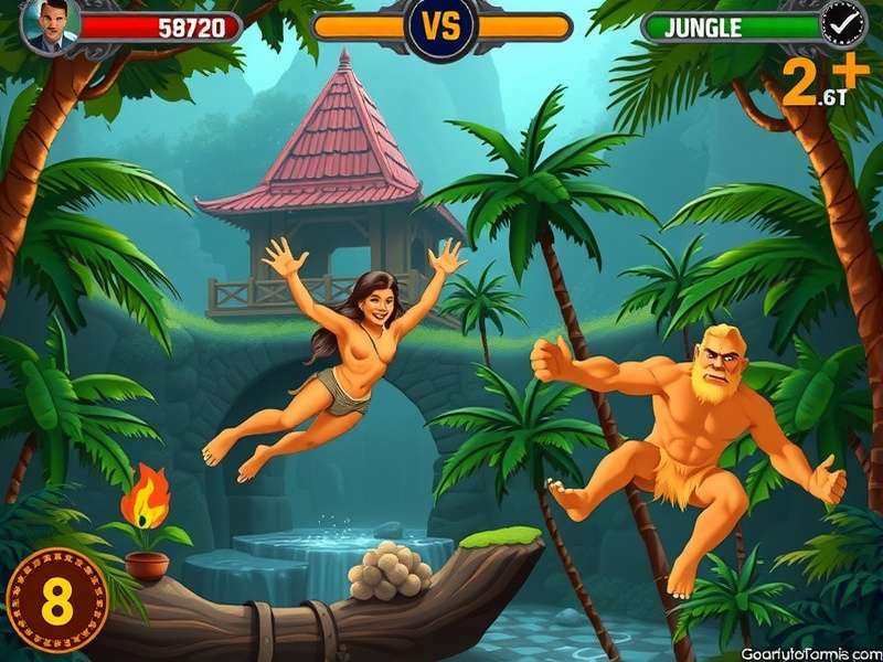Temple Run 2 Lost Jungle और Jungle Fall का तुलनात्मक दृश्य